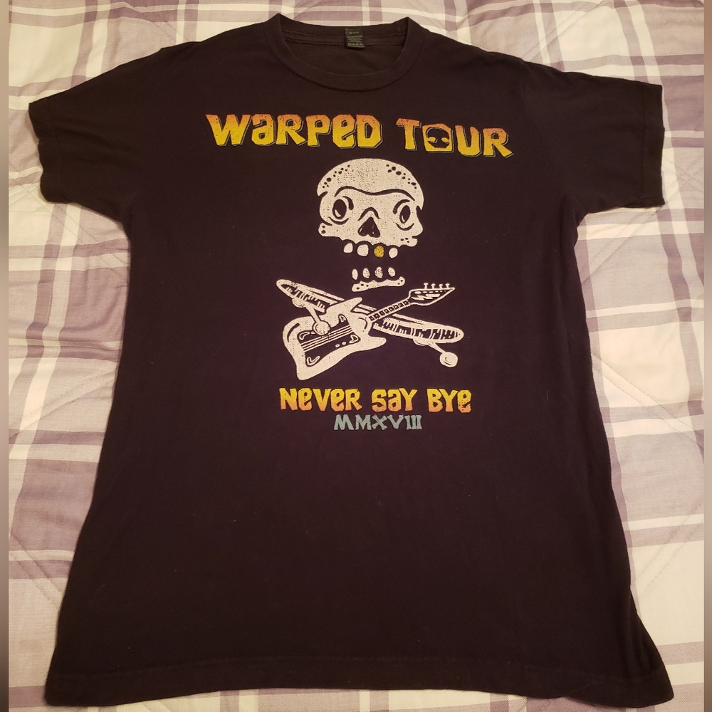 🎸 Warped Tour Never Say Bye T-Shirt 🛹